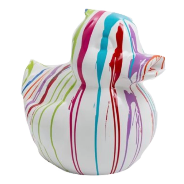 Resine Sculpture Canard 45cm Multicolore GILSON - S&C