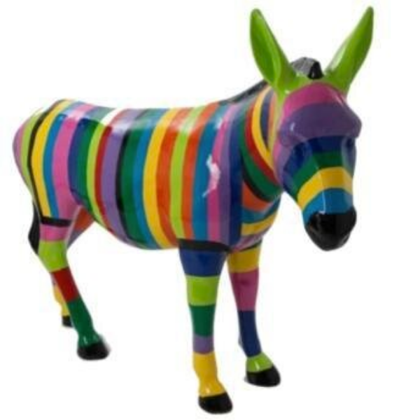 Resine Sculpture Ane Grande Blanc Mat MILEV - S&C