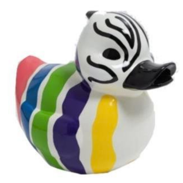 Resine Sculpture Canard 65CM Reglisse JALIS - S&C