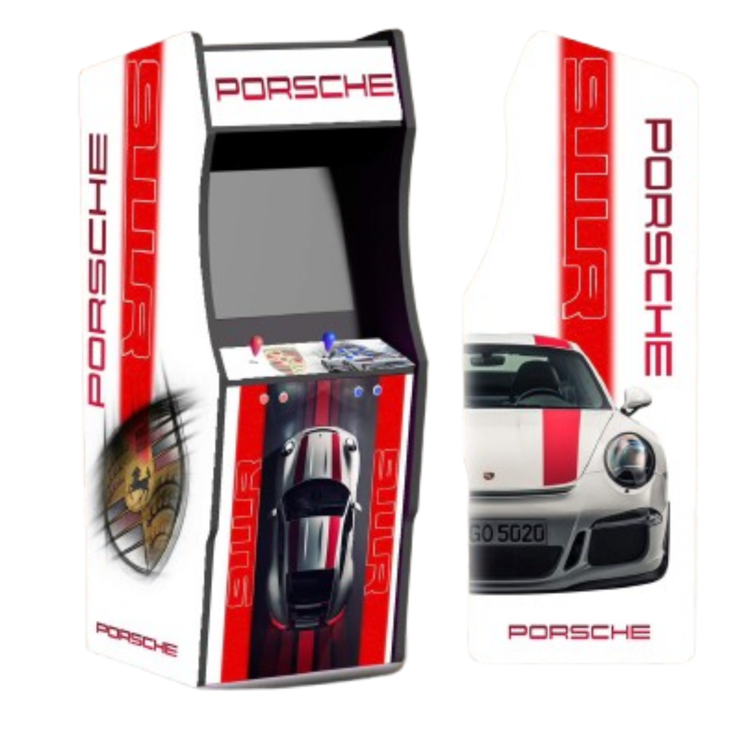Borne d’arcade Porsche