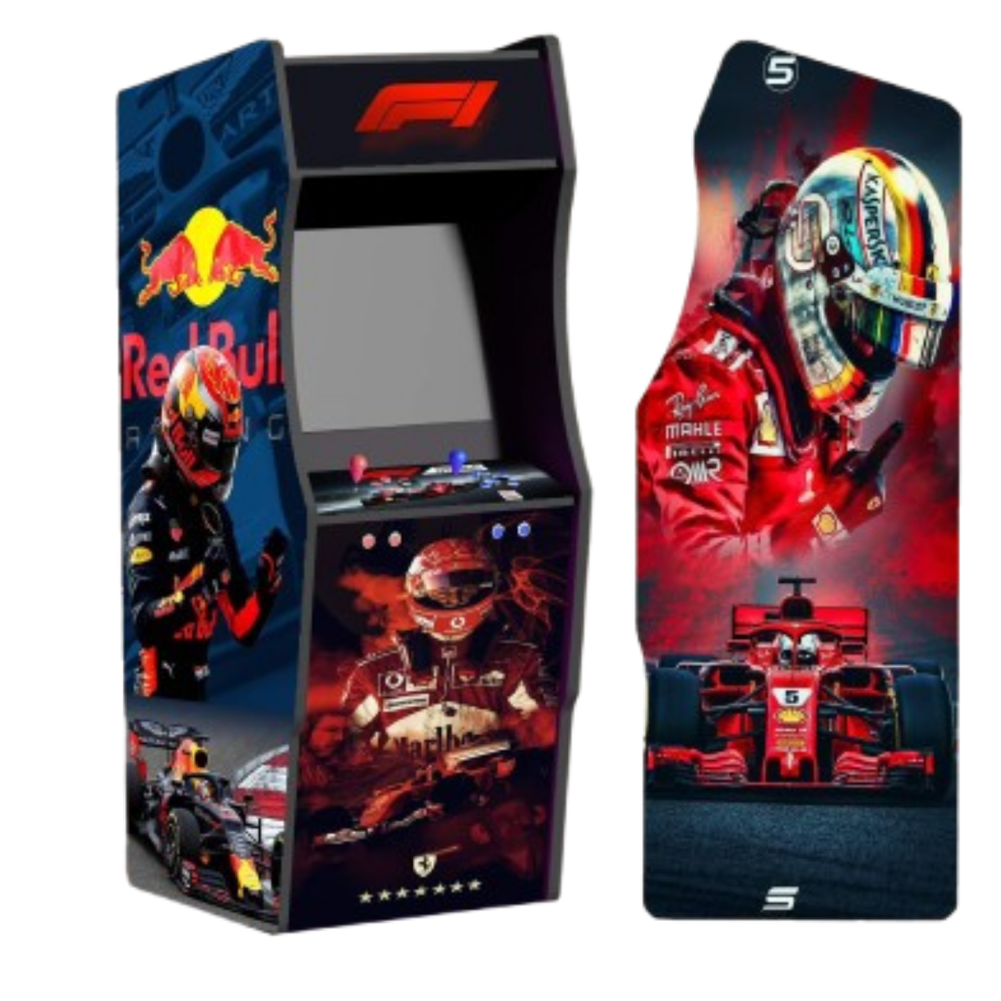 Borne d’arcade Redbull