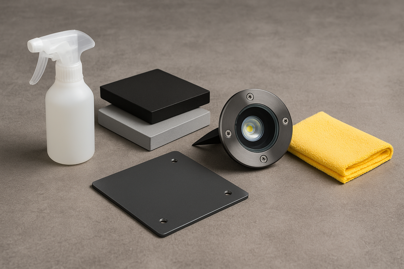 Pack Premium – Protection, Fixation & Mise en Lumière pour Statues en Résine