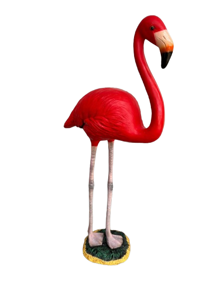 Resine Sculpture Flamant Rose 110cm Nature DAMAS - S&C