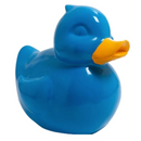 Resine Sculpture Canard 200CM Bleu Bec Jaune LURIN - S&C