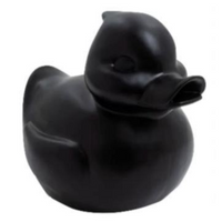 Resine Sculpture Canard 65CM Noir ALKIR - S&C