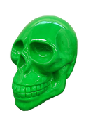 Resine Sculpture Crane 60CM Vert POLO - S&C