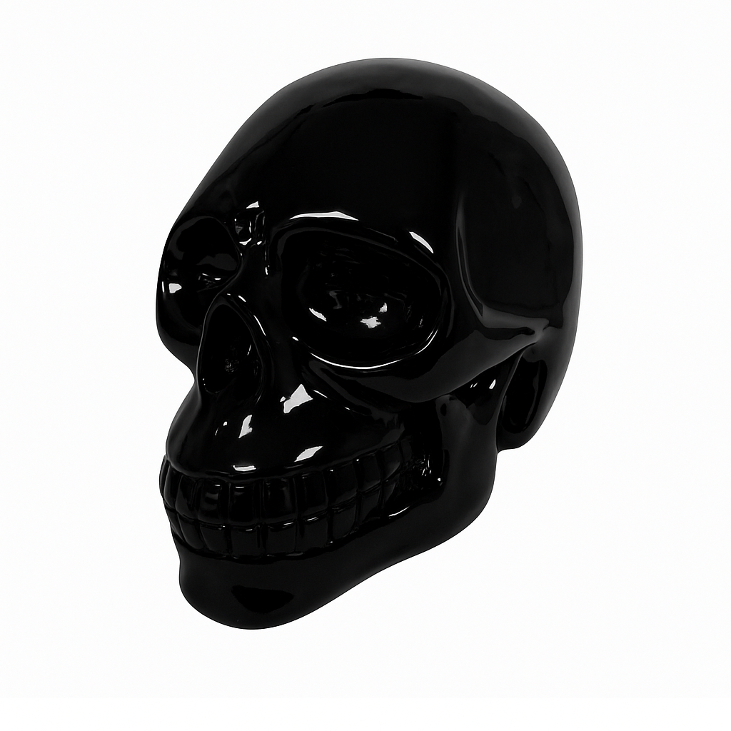 Resine Sculpture Crane 60CM Noir BOMBO - S&C