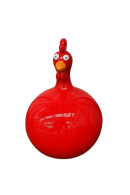 Resine Sculpture Poule Rouge 60cm TRAMUS - S&C