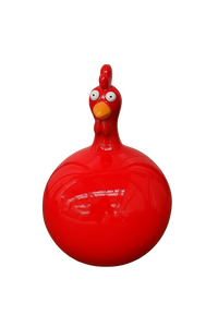 Resine Sculpture Poule Rouge 60cm TRAMUS - S&C