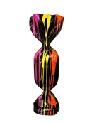 Resine Sculpture Bonbon Noir 100cm - S&C