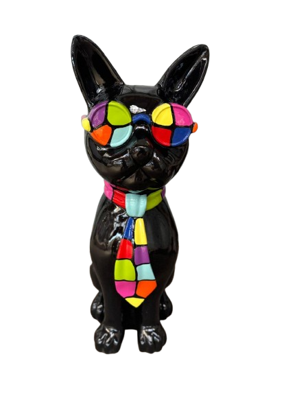 Resine Sculpture Chat 80CM Multi Noir JUM - S&C