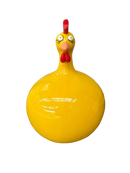 Resine Sculpture Poule Jaune 40cm BATAILLON - S&C