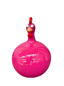 Resine Sculpture Poule Rose 40cm ERMIONE - S&C