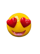 Resine Sculpture Smiley Coeurs  50cm - S&C