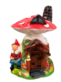 Resine Sculpture Maison Champignon 80cm- S&C