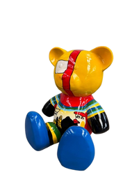 Resine Sculpture Ours 35CM Picasso SEZAM - S&C
