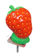 Resine Sculpture Fraise 80cm- S&C