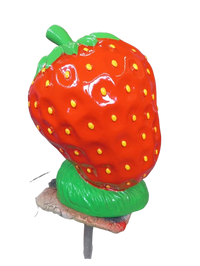Resine Sculpture Fraise 80cm- S&C