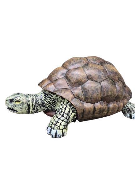 Resine Sculpture Tortue 110CM Nature HIDAGO - S&C