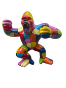 Resine Sculpture Gorille 190CM Puzzle ILIAN - S&C