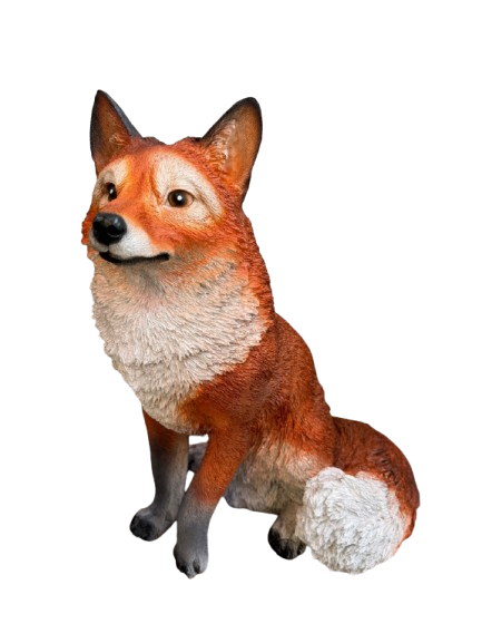 Resine Sculpture Renard 45cm- S&C