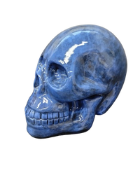 Resine Sculpture Crane 60CM Bleu BLOOM - S&C