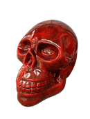 Resine Sculpture Crane 60CM Rouge ADAM - S&C