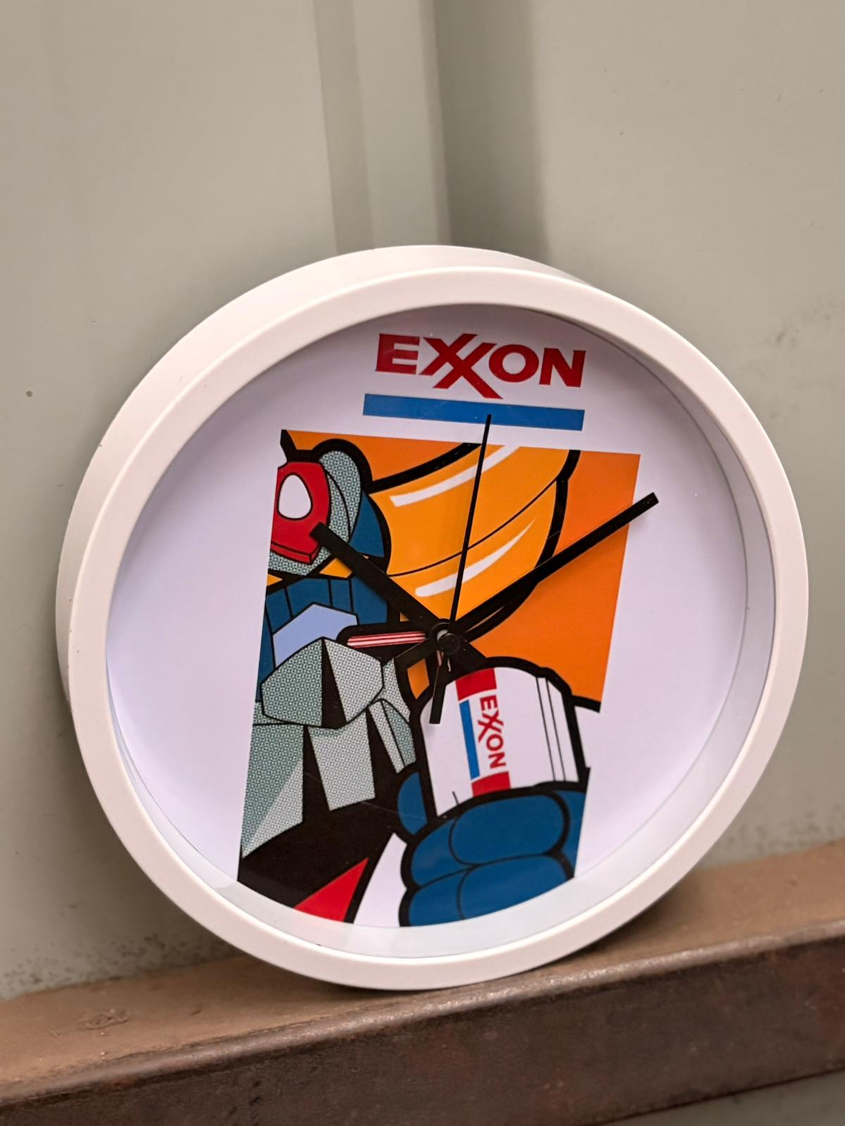 Horloge décorative Exxon – Design iconique & esprit vintage