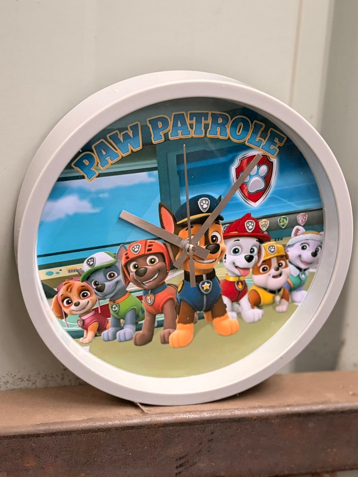 Horloge décorative Paw Patrole – Design iconique & esprit vintage