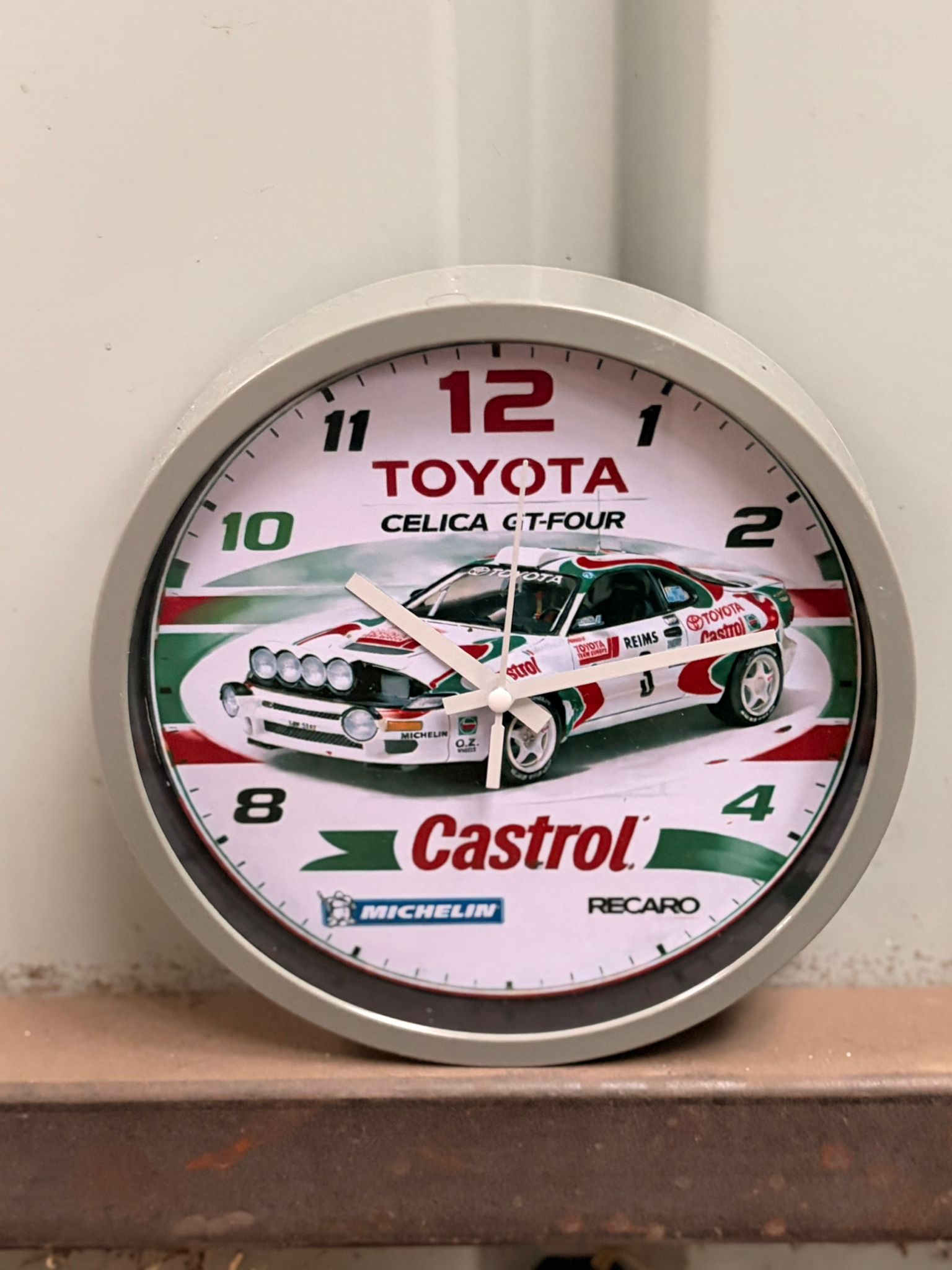 Horloge décorative Castrol – Design iconique & esprit vintage