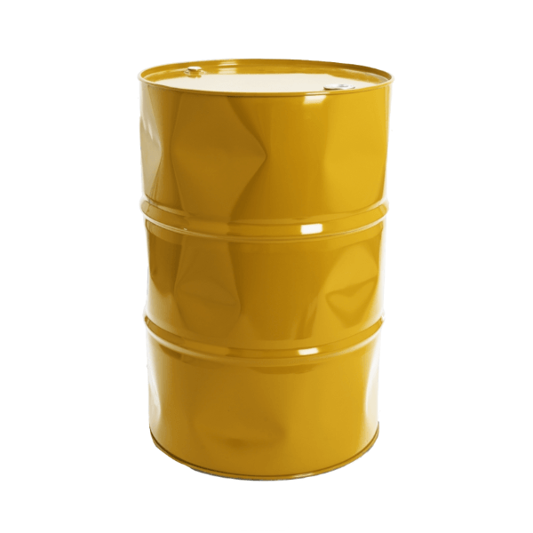 Resine Sculpture Tonneau Baril 90CM Jaune NOLAN - S&C