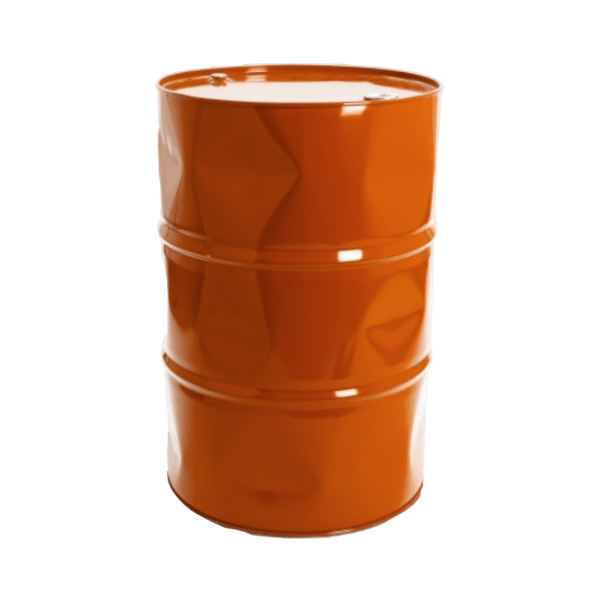Resine Sculpture Tonneau Baril 90CM Orange SIRAL - S&C