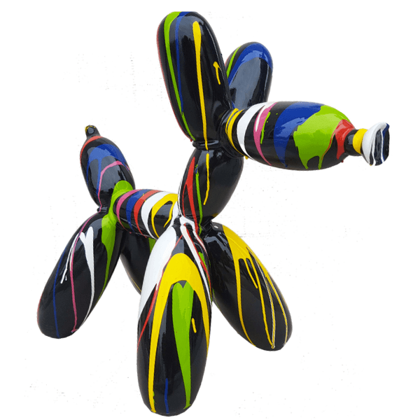 Resine Sculpture Chien 210CM Multicolore NELVIA - S&C