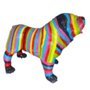 Statue Chien Bouledogue Anglais Animaux Resine - 30cm - Berlingot - ANIMAUX-RESINE.FR
