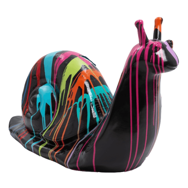 Resine Sculpture Escargot 100cm Multicolore JARLOU - S&C