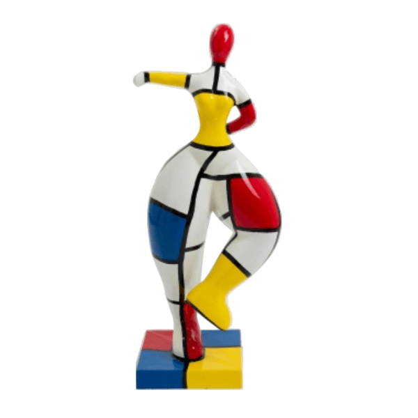 Resine Sculpture Femme Nana 135CM Multicolore ELORE - S&C