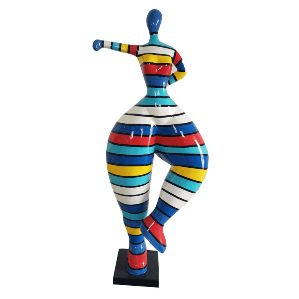 Resine Sculpture Femme Nana 135CM Multicolore ELDORIN - S&C