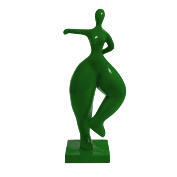 Resine Sculpture Femme Nana 135CM Vert ELDRA - S&C