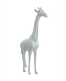 Statue Girafe Animaux Resine - 210cm - Blanc - ANIMAUX-RESINE.FR