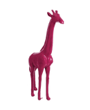 Statue Girafe Animaux Resine - 210cm - Rose Fushia - ANIMAUX-RESINE.FR