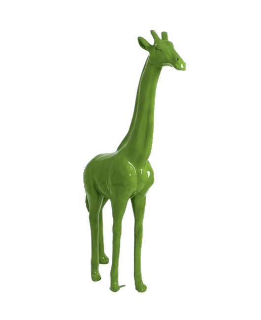 Resine Sculpture Girafe 210CM Vert Pomme JOLAN - S&C