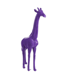 Statue Girafe Animaux Resine - 210cm - Violet - ANIMAUX-RESINE.FR