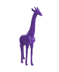 Statue Girafe Animaux Resine - 210cm - Violet - ANIMAUX-RESINE.FR