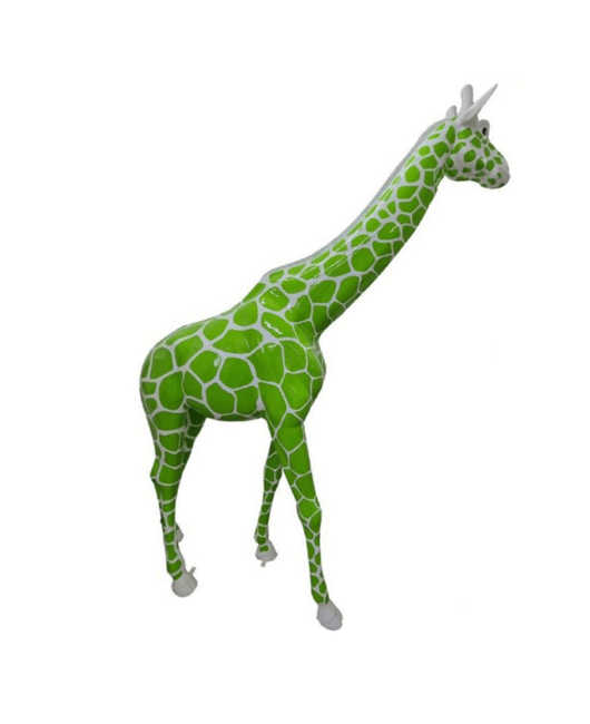Resine Sculpture Girafe 320CM Ecaille Vert NIMROD - S&C