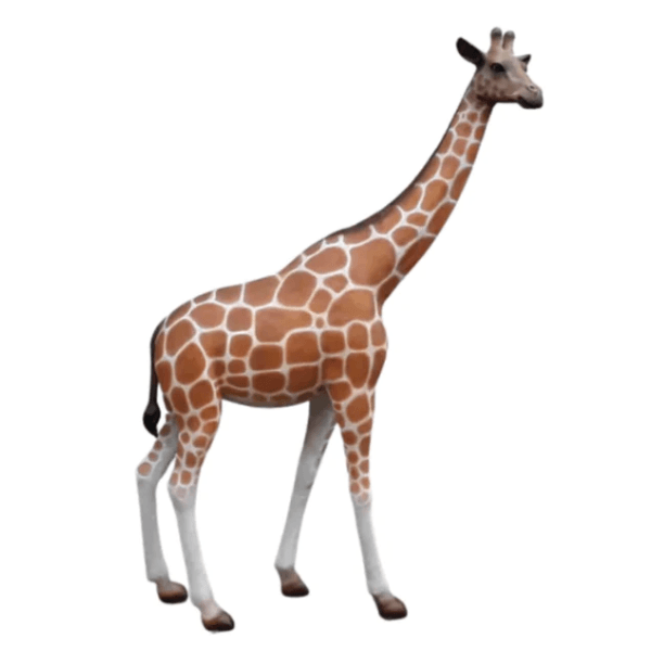 Resine Sculpture Girafe 320CM Naturel SORLON - S&C