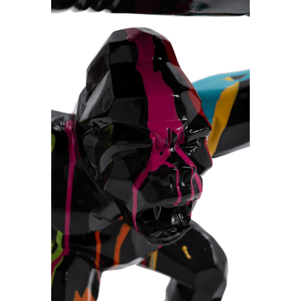 Resine Sculpture Gorille 95CM Multicolore ALEXIS - S&C