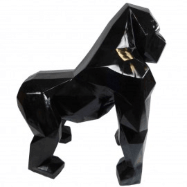 Resine Sculpture Gorille 40CM Noir NIMROD - S&C