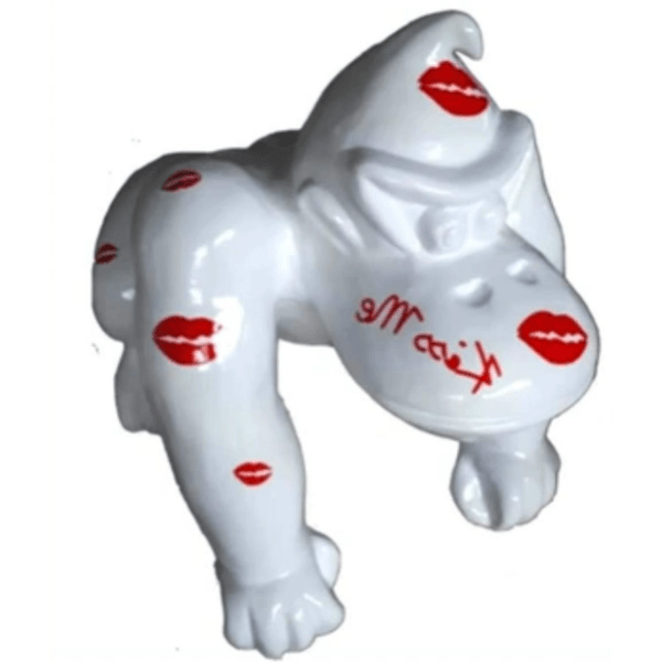 Resine Sculpture Gorille 40CM Multicolore LIMOUSINE - S&C