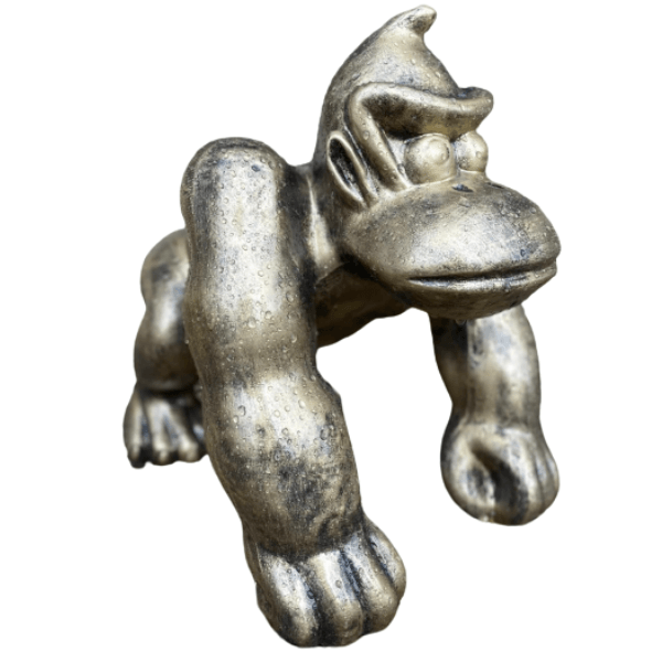 Resine Sculpture Gorille 70CM Bronze ALOVAN - S&C