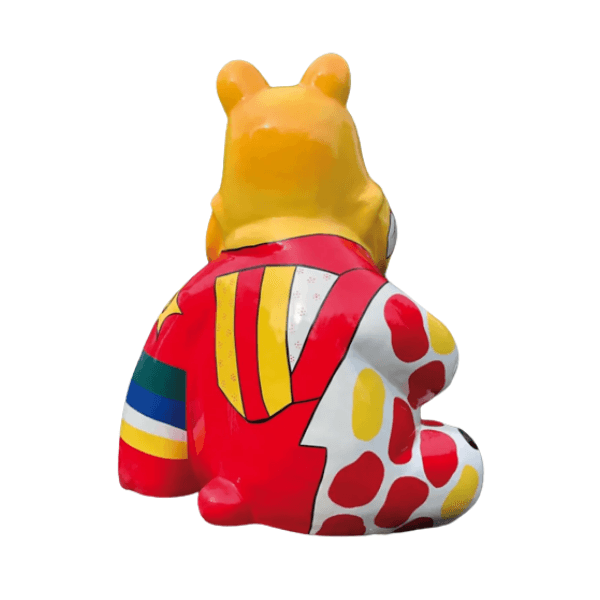 Resine Sculpture Hippopotame 15cm Multicolore LOMAR - S&C